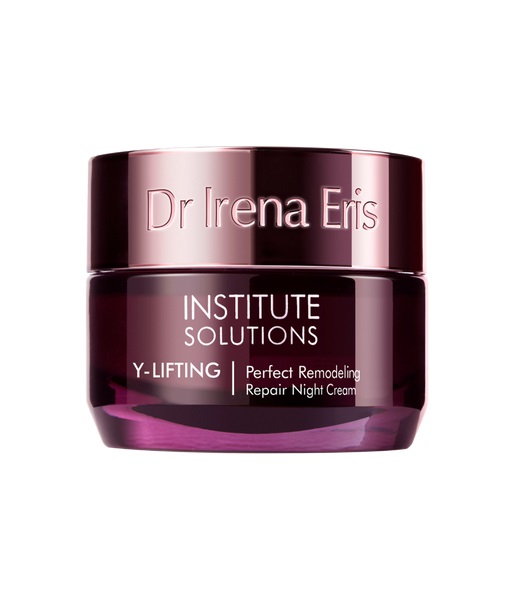 Dr Irena Eris Institute Solutions Y-Lifting Perfect Remodeling Repair Night Cream - Crema da notte Viso 50 ml, Antirughe, Rassodante, Nutriente