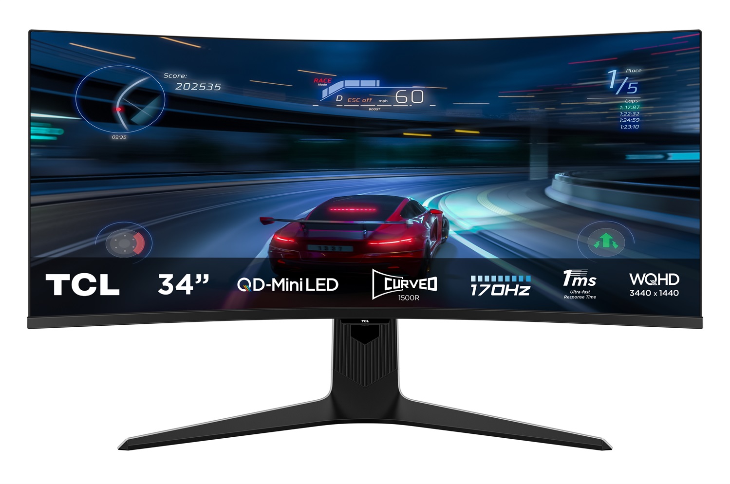 TCL R83 34R83Q Monitor MiniLED 94 cm (37