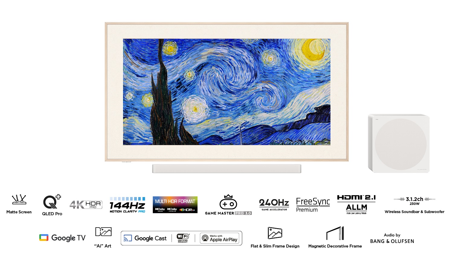 TCL NXTVISION A300 PRO 55