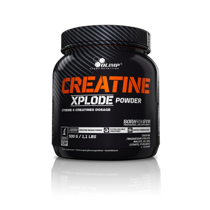 Olimp Nutrition Creatine Xplode Powder - Polvere Sportiva Ananas, 500g/680g, con Creatina e Taurina