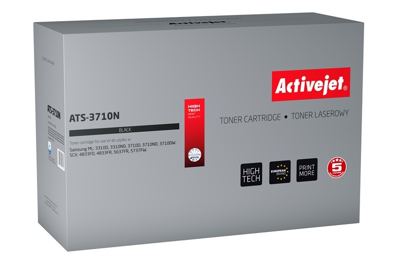 Activejet ATS-3710N Cartuccia Toner Compatibile Nero - 5000 Pagine