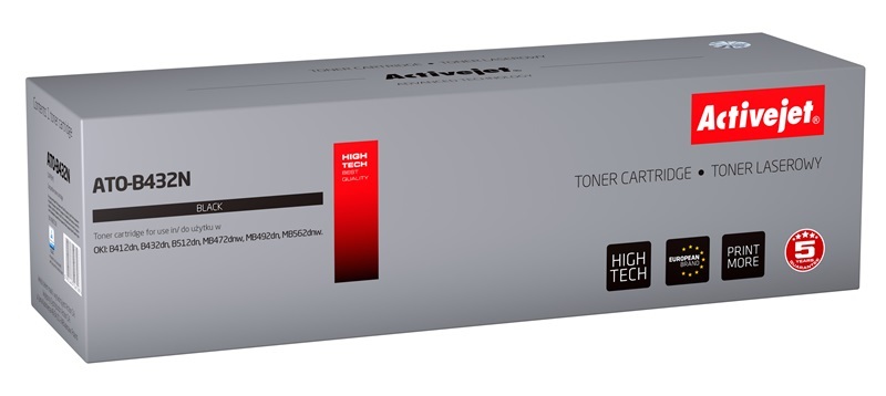 Activejet ATO-B432N Cartuccia Toner Compatibile Nero - 7000 Pagine