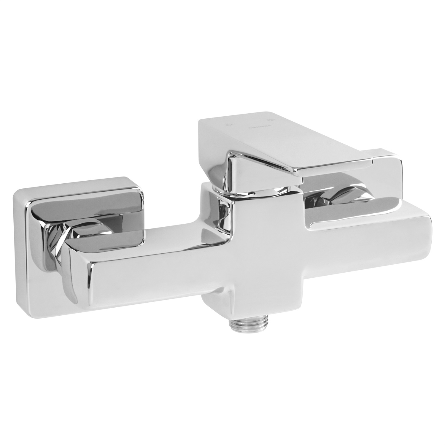 Omnires Parma PM7440CR Miscelatore Monocomando per Doccia Cromo - Design Elegante e Funzionale