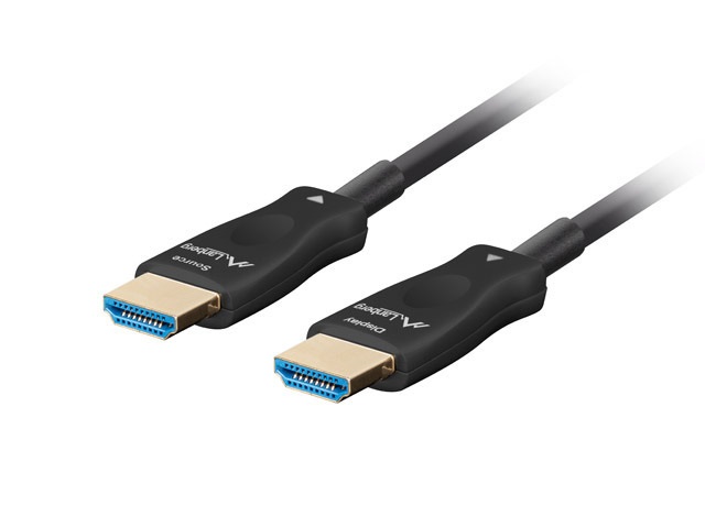 Lanberg CA-HDMI-30FB-0400-BK Cavo HDMI 40 m Tipo A (Standard) Nero 48 Gbit/s