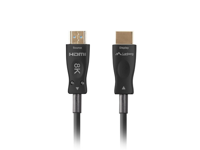 Lanberg CA-HDMI-30FB-0400-BK Cavo HDMI 40 m Tipo A (Standard) Nero 48 Gbit/s