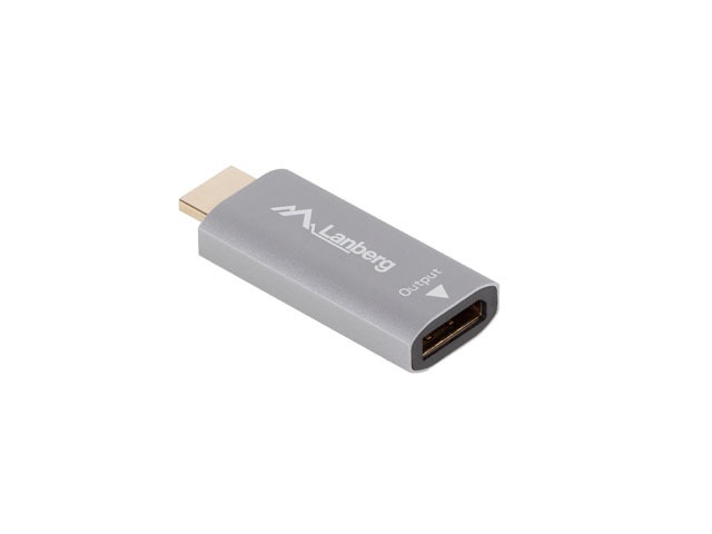 Lanberg AD-HD-DP-01 Adattatore Video 4K HDMI Maschio a DisplayPort Femmina