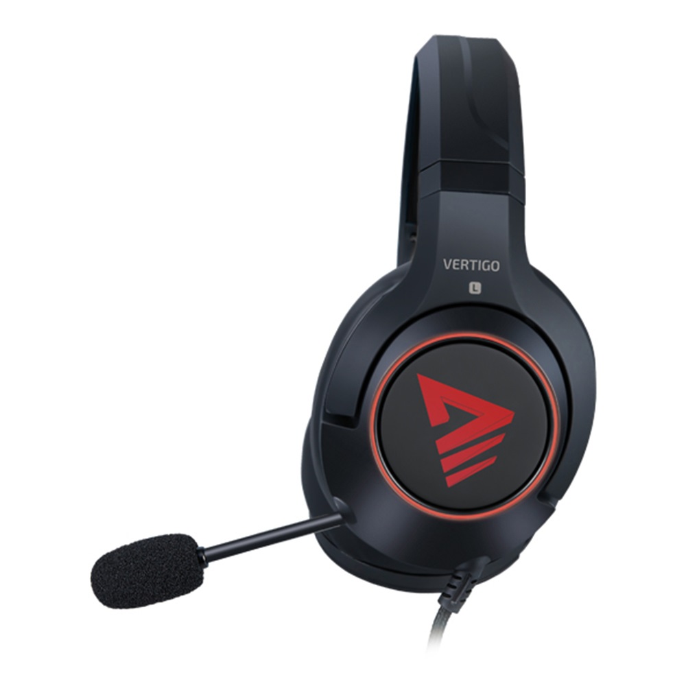 SAVIO VERTIGO Cuffie Gaming Wired 7.1 Surround Nero con Microfono