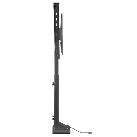 Maclean MC-866 - Supporto TV Elettrico Regolabile in Altezza, per TV da 37 a 65 pollici, Max 50 kg, VESA 600x400, Nero