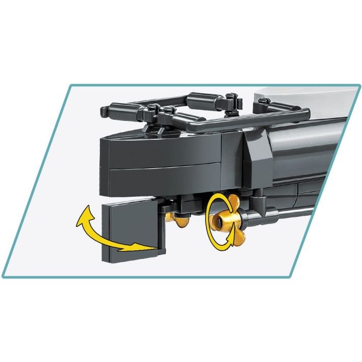 COBI Mattoncini 4831 - Kit di Montaggio Compatibile con 777 Elementi e Istruzioni Illustrate