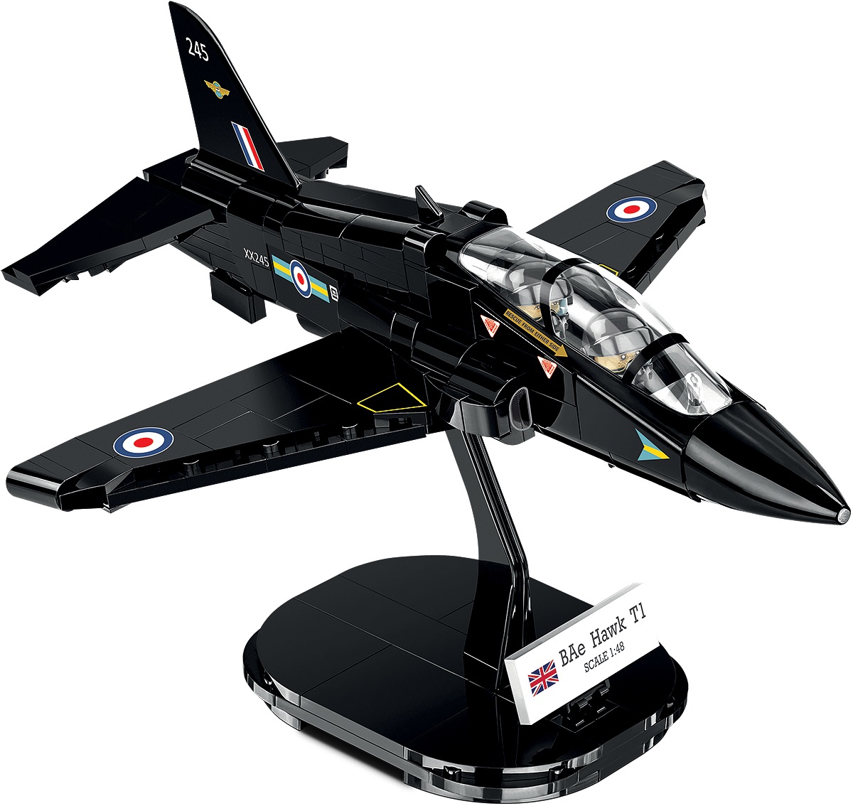 COBI Bae Hawk T1 - Modello da costruzione con 362 mattoncini, compatibile con altre marche, istruzioni illustrate