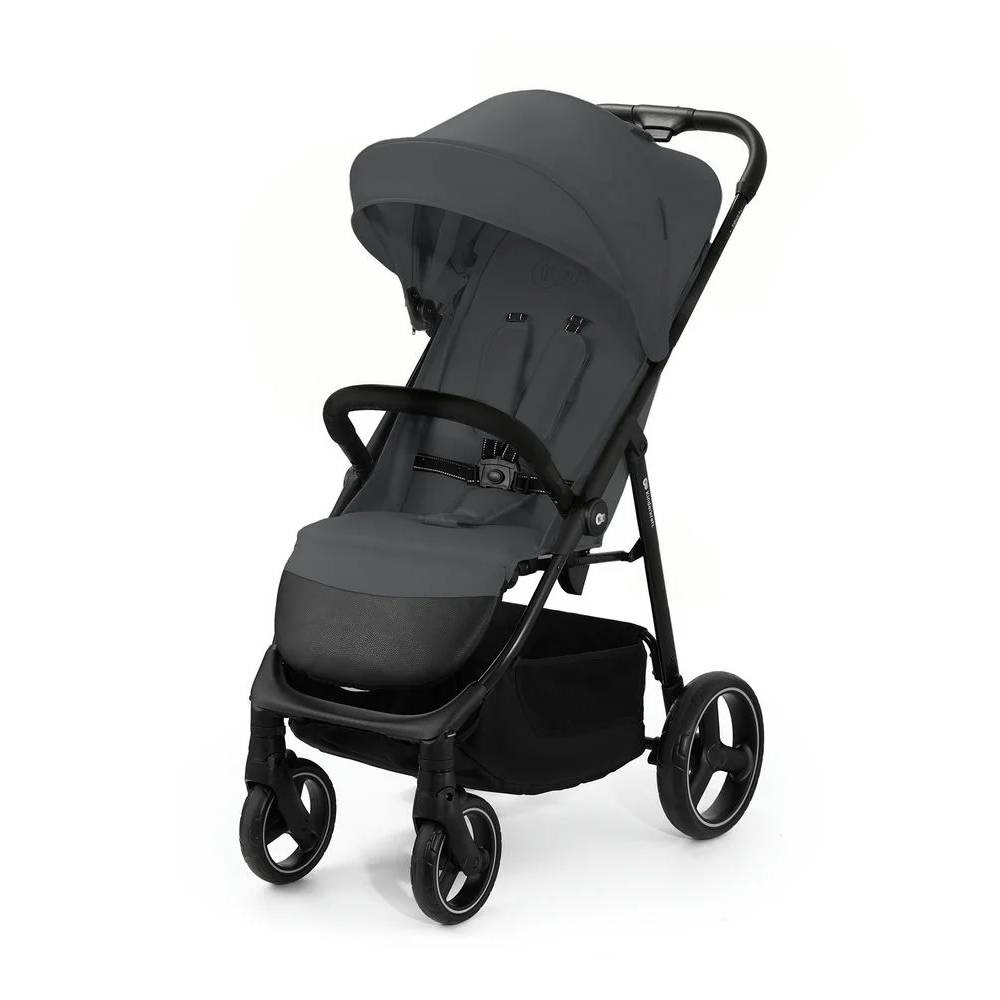 Kinderkraft Passeggino Leggero TRIG 3 Grigio - Fino a 25 kg, Pieghevole, Seduta Regolabile, Ruote Antiforatura