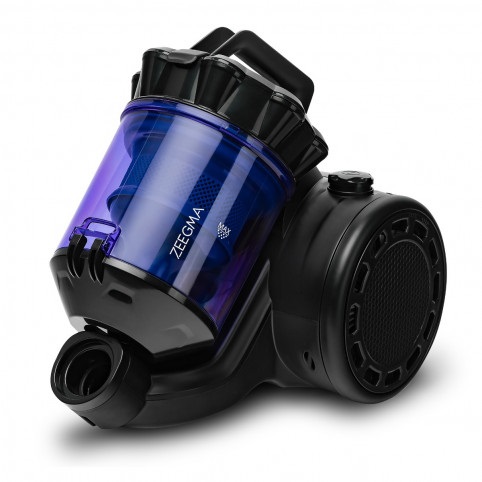 ZEEGMA Zonder Base Aspirapolvere Ciclonico Senza Sacco 899W con Filtri HEPA e Contenitore da 2.5L