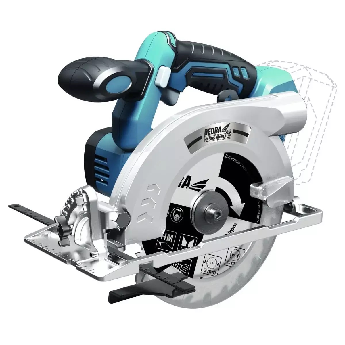 DEDRA DED7164 sega circolare portatile