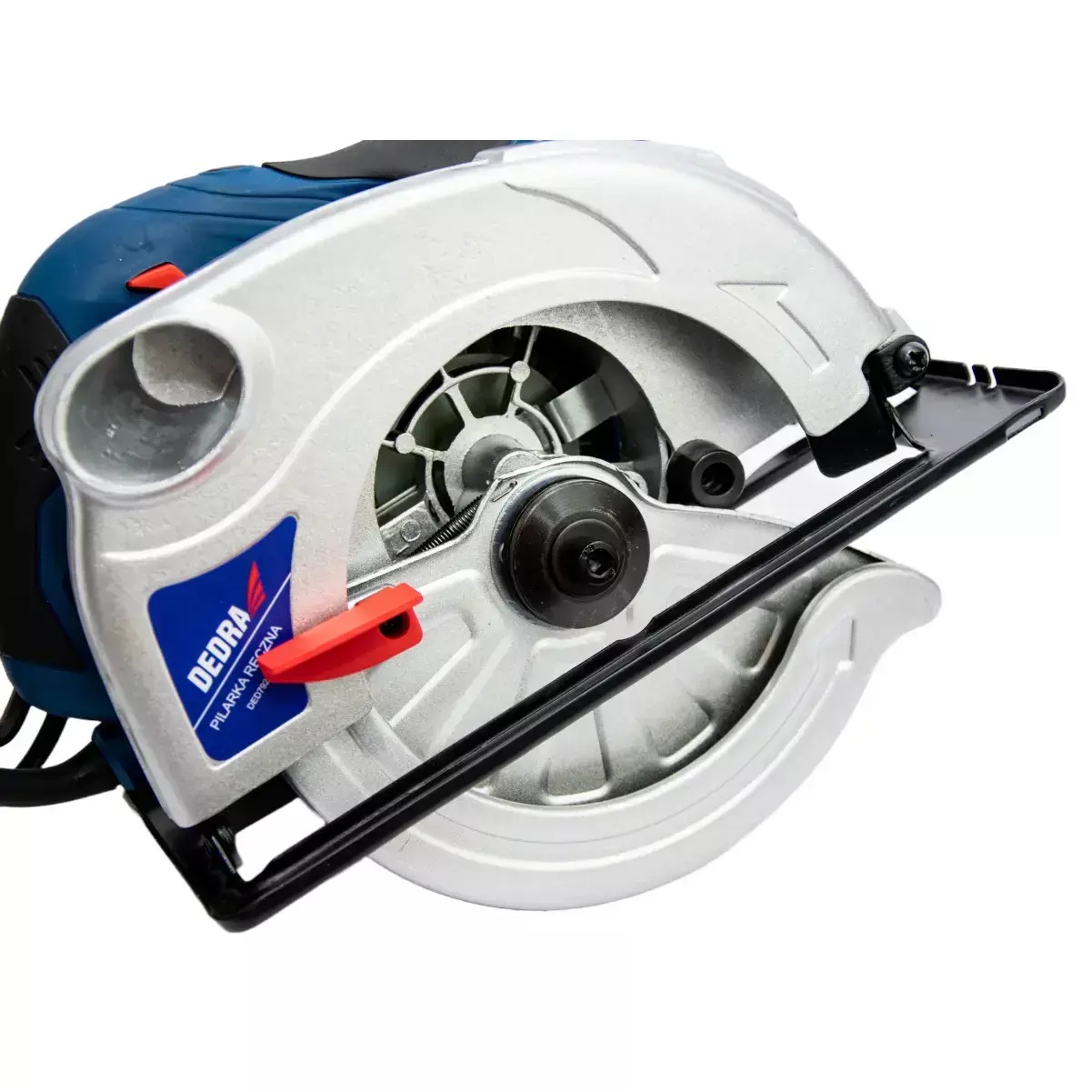Dedra DED7925 Sega Circolare Manuale 1500W, Ø 185mm, Profondità di Taglio 66mm, Ergonomica con Impugnatura Morbida