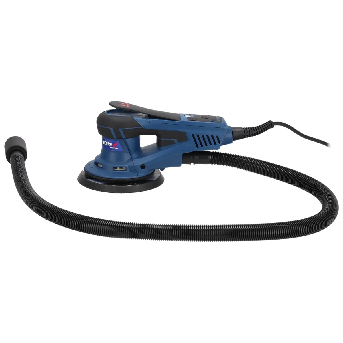 Dedra Levigatrice Orbitale DED7982 350W con Disco da 150mm e Aspirazione Polvere Integrata