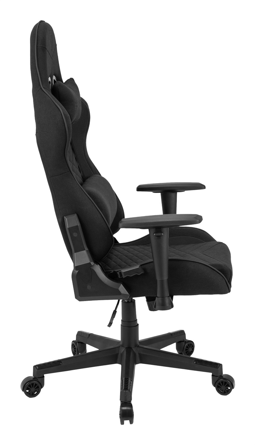 SENSE7 Poltrona da gioco Spellcaster Ergonomica con Cuscini Lombari Regolabili e Inclinazione 160° - Sedia da Ufficio in Similpelle, Capacità 150kg, Colore Nero-Rosso
