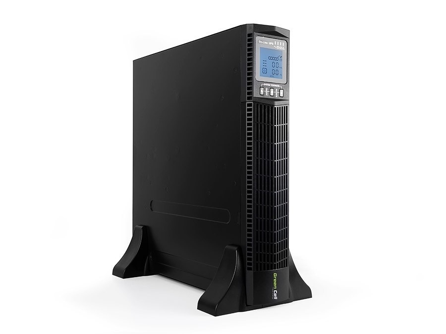 Green Cell UPS13 Gruppo di Continuità (UPS) Doppia Conversione Online 1,999 kVA 900 W con 6 Prese AC