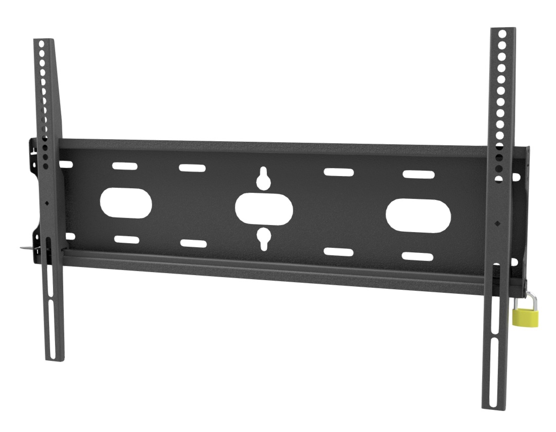 iiyama MD-WM6040 Supporto da Parete per TV a Schermo Piatto, Nero, VESA 600x400mm, Fino a 125 kg