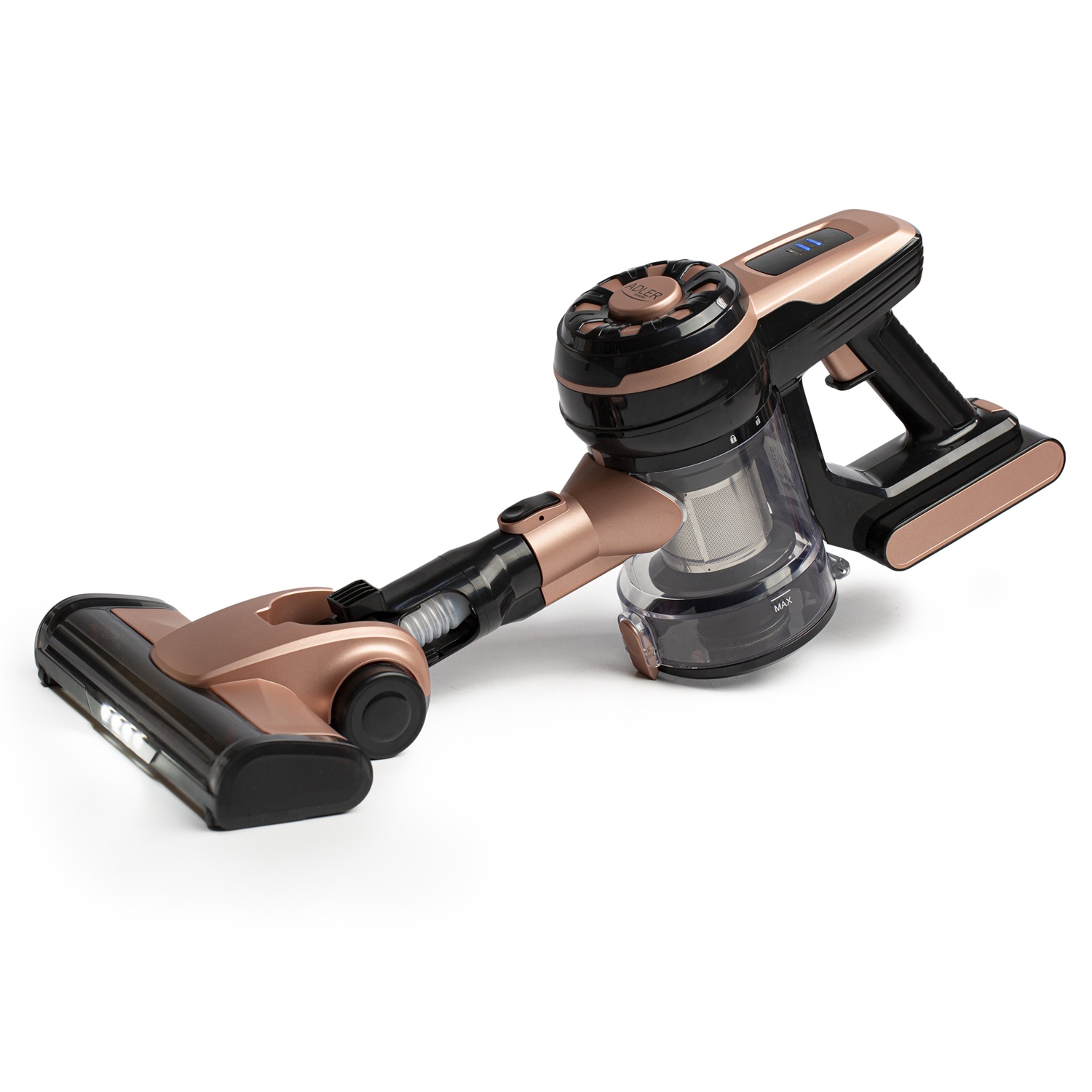 Adler AD 7044 Aspirapolvere Portatile Senza Filo Rame 0,8 L Senza Sacchetto 250 W