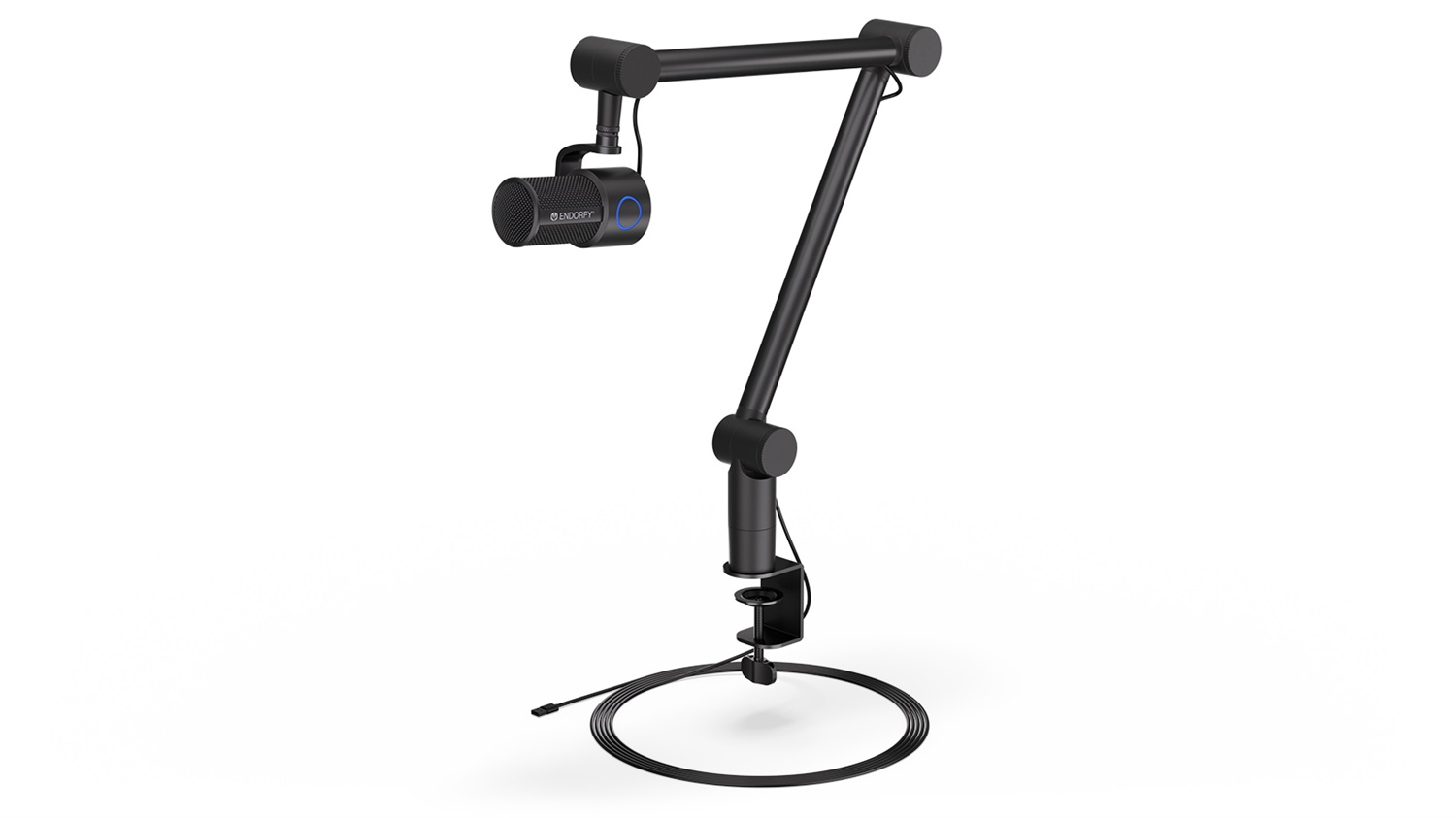 ENDORFY Solum Studio Nero - Microfono per PC Cablato USB con Controllo Touch