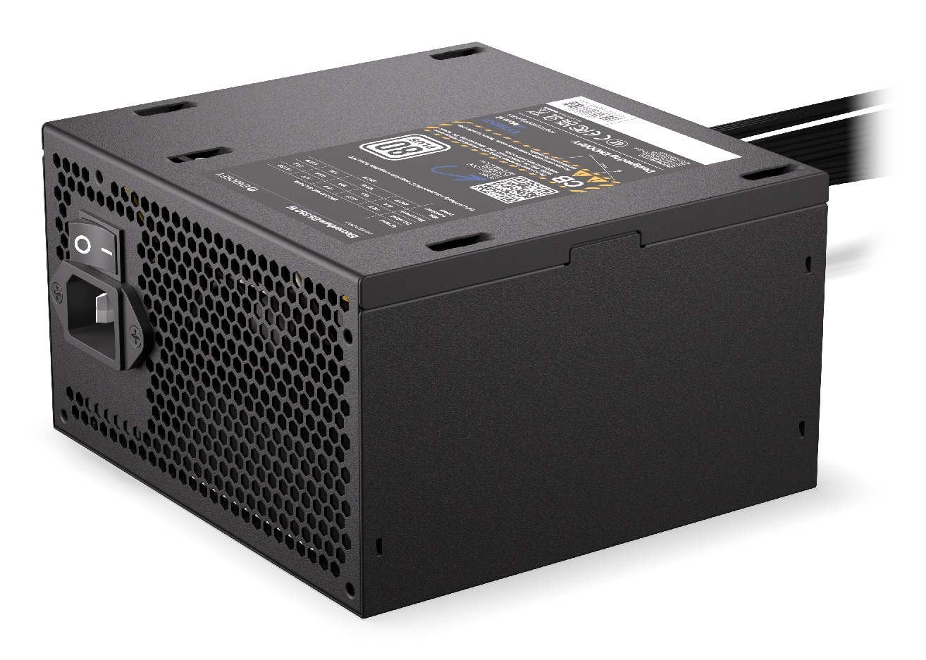 Endorfy Alimentatore Elementum E5 550W 80Plus con Ventola da 120mm e Sicurezza Avanzata