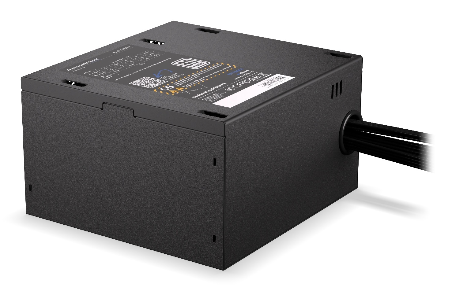 Endorfy Alimentatore Elementum E5 550W 80Plus con Ventola da 120mm e Sicurezza Avanzata