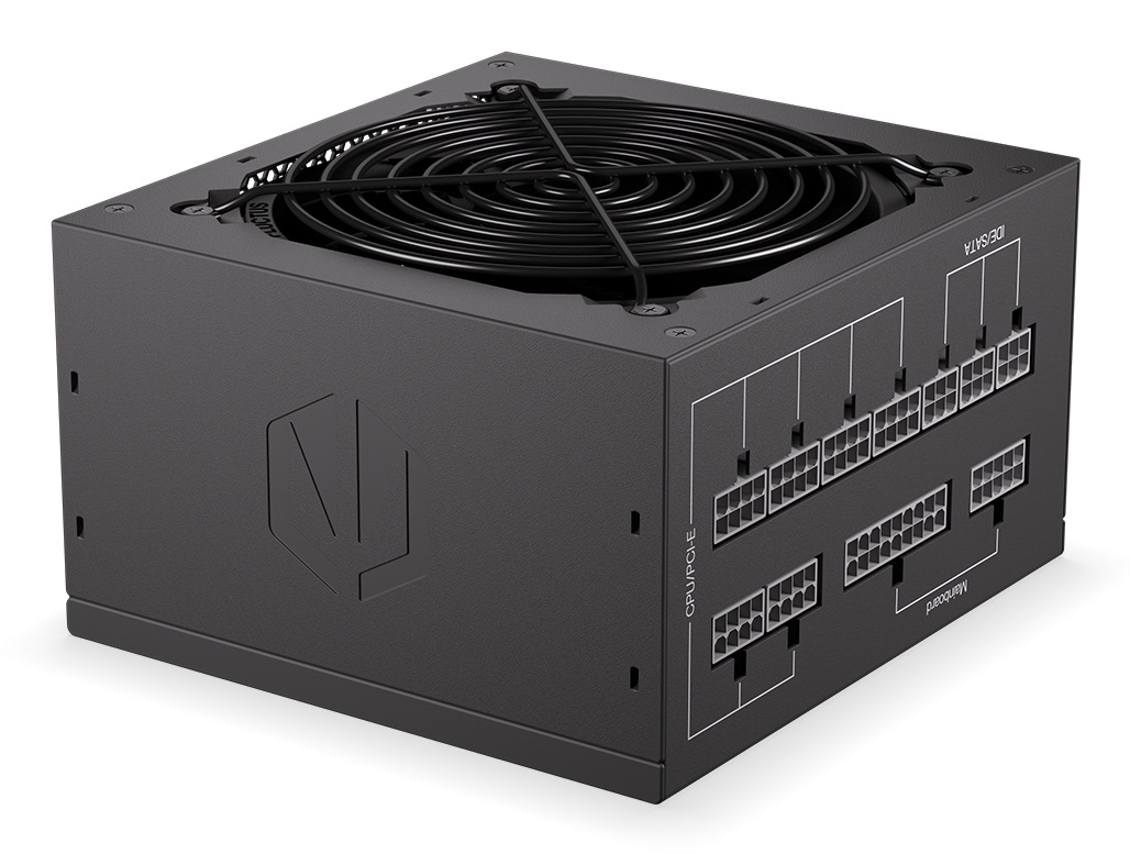 ENDORFY Supremo FM5 Gold Alimentatore 650 W 80 Plus Gold, Completamente Modulare, Ventola Fluctus 120 mm, 18 10 pin ATX, Nero