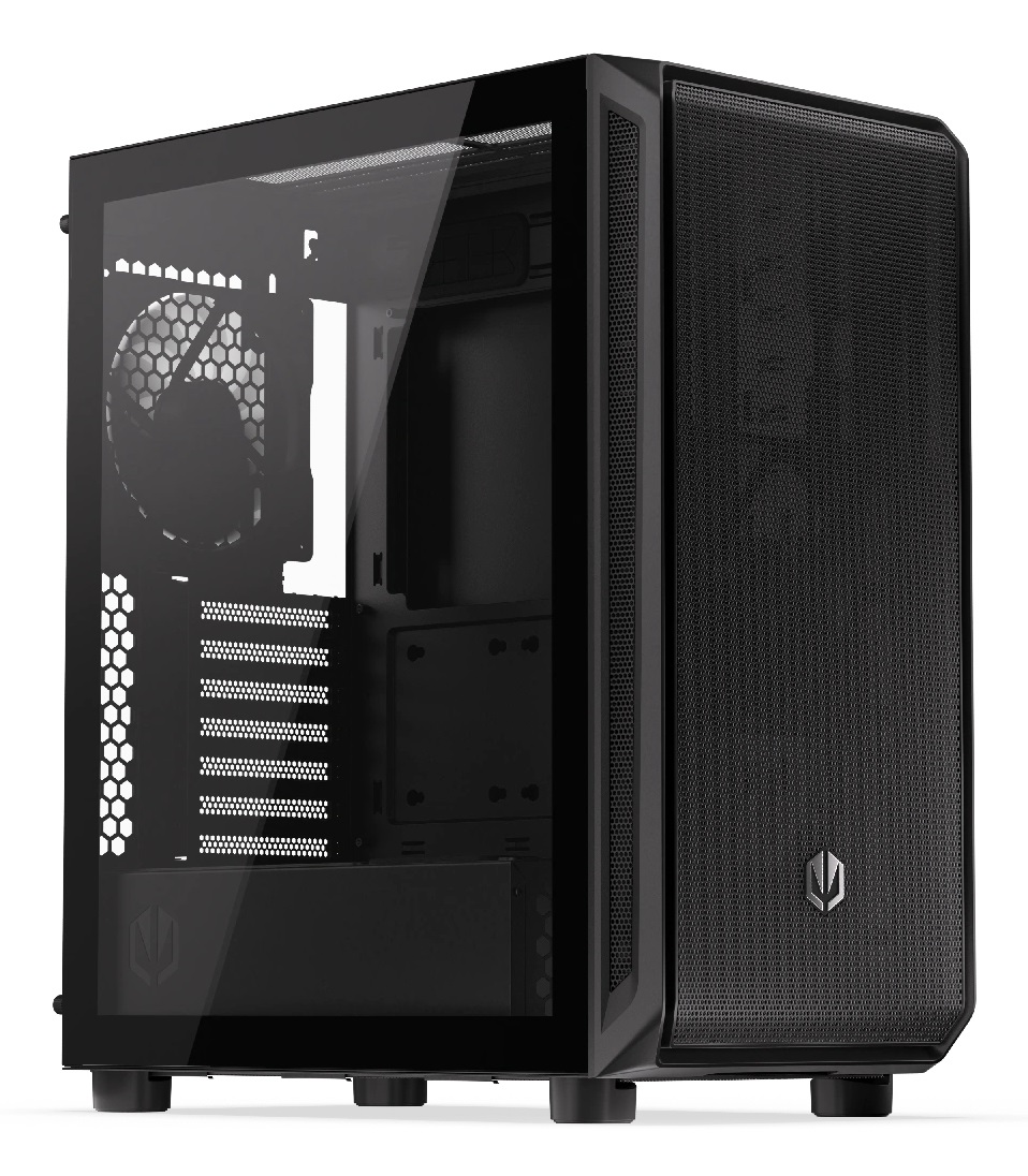 Endorfy Arx 500 Core Case Midi-Tower ATX Nero con Raffreddamento Efficace