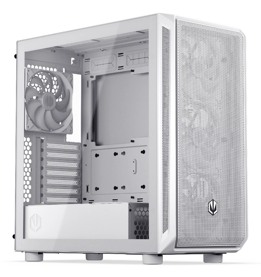 Endorfy Case ARX 700 Midi-Tower ATX Bianco con Illuminazione ARGB e Porta USB-C