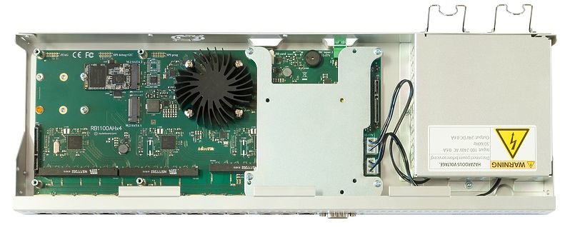 MikroTik RB1100AHx4 Router Cabalato Gigabit Ethernet in Alluminio