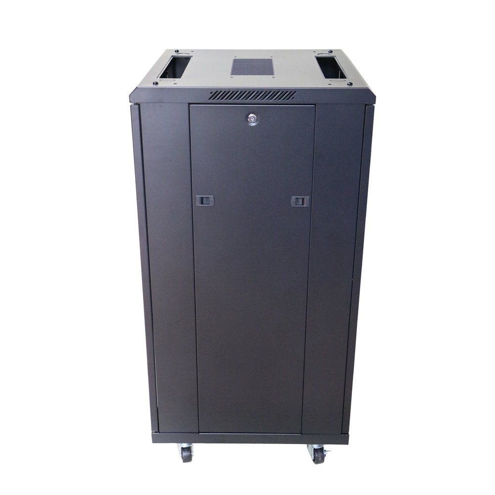 Extralink Rack Indipendente 22U 600x600 mm Nero per Montaggio su Rack in Piedi