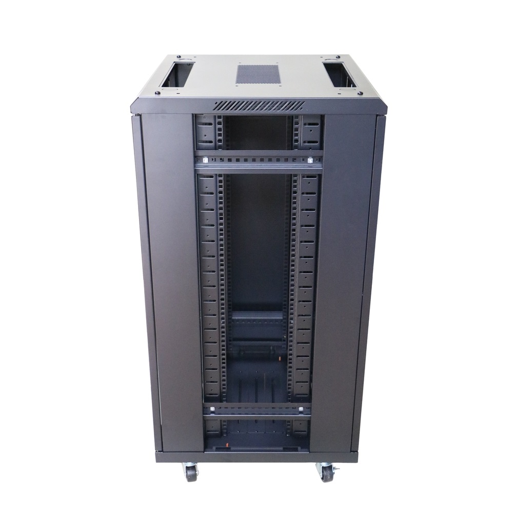 Extralink Rack Indipendente 22U 600x600 mm Nero per Montaggio su Rack in Piedi