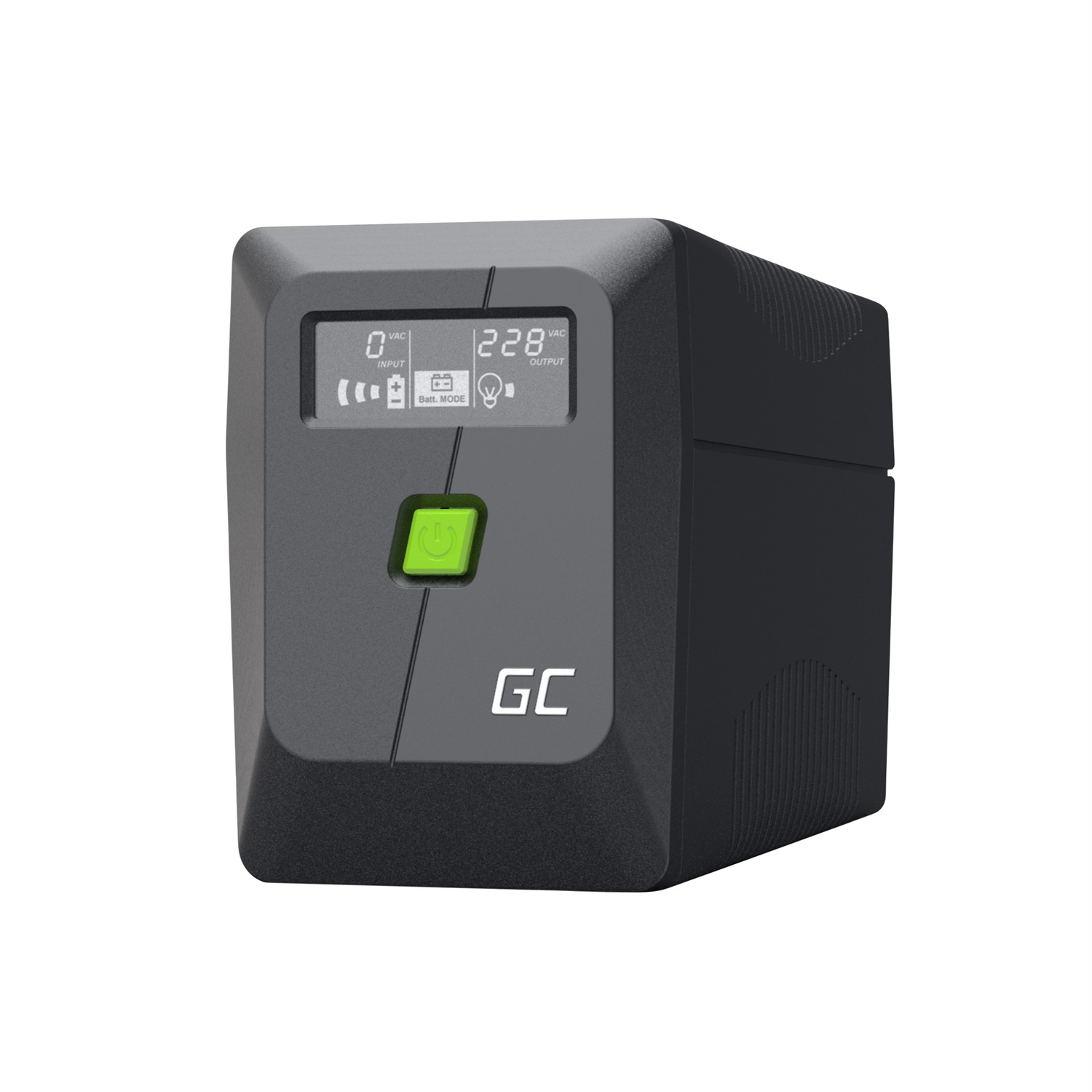Green Cell UPS 650VA 360W PowerProof con Display LCD e Batteria 12V/7Ah