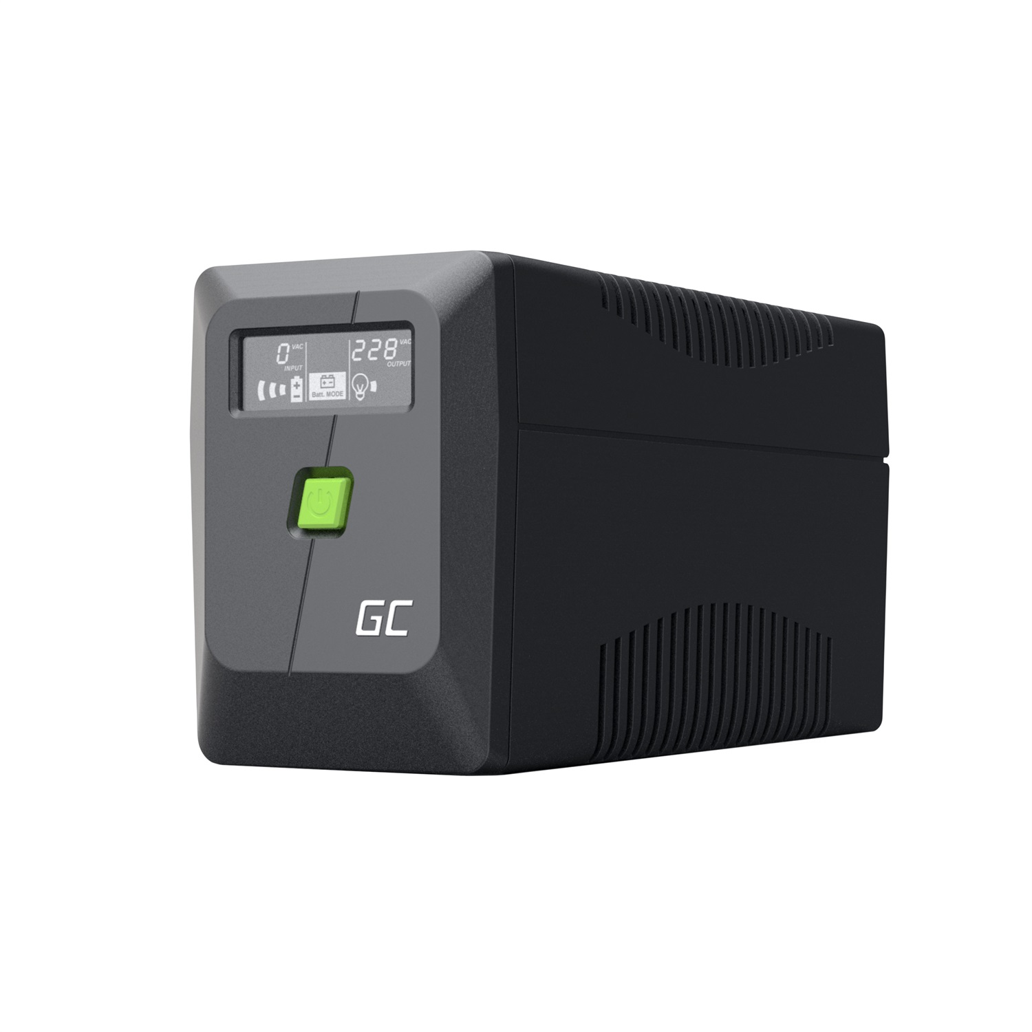 Green Cell UPS 650VA 360W PowerProof con Display LCD e Batteria 12V/7Ah