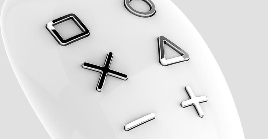 Fibaro KeyFob FGKF-601 - Telecomando Z-Wave Plus Bianco con 6 Pulsanti e Sicurezza AES-128