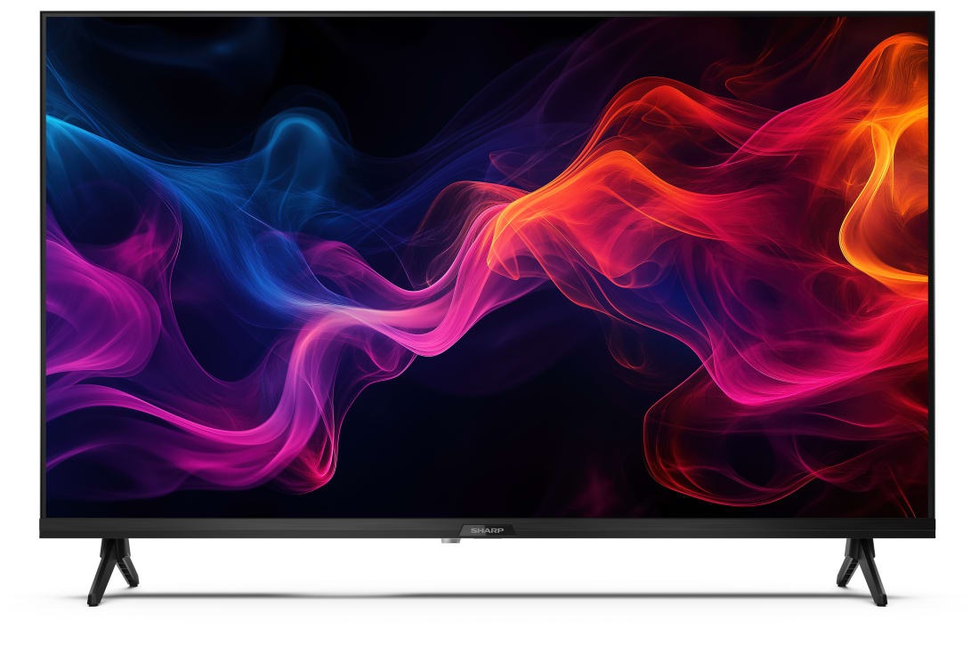 Sharp 32GF2265E Smart TV 32 Pollici HD Ready LED Google TV DVB-T/T2 Frameless Nero