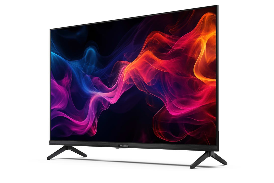 Sharp 32GF2265E Smart TV 32 Pollici HD Ready LED Google TV DVB-T/T2 Frameless Nero