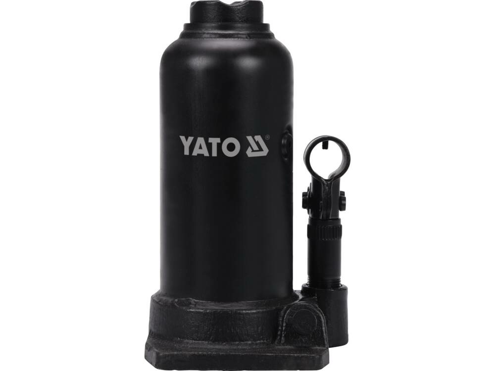 YATO Martinetto Idraulico Professionale 8T con Sistema di Valvole per Getto d'Olio - Compatto e Leggero
