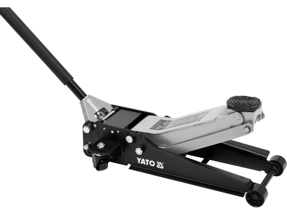 YATO Martinetto Idraulico YT-17207 - Alta Qualità con Pompa a Due Pistoni