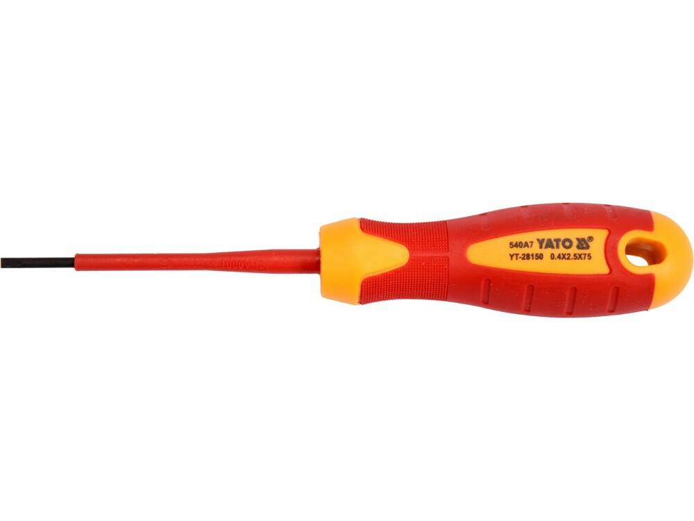 YATO Cacciavite a Taglio YT-28150 - Compatibile con il Tuo Veicolo