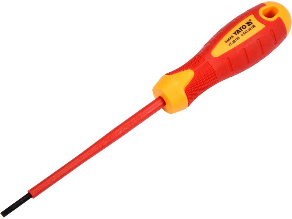 YATO Cacciavite a Taglio YT-28153 - Compatibile con Selettore Veicoli