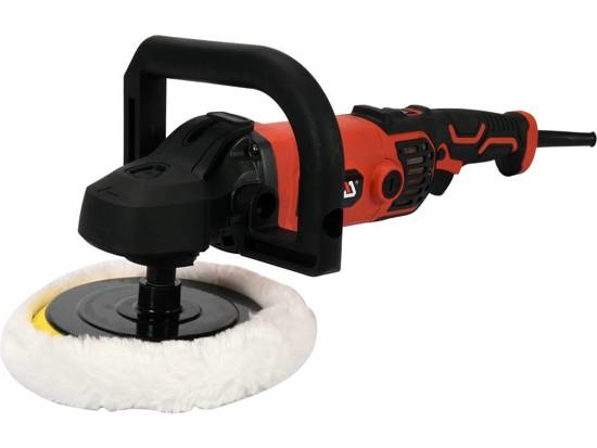 YATO Macchina per Lucidare 1400W 180mm - YT-82196 con Velocità Variabile e Protezione Polvere