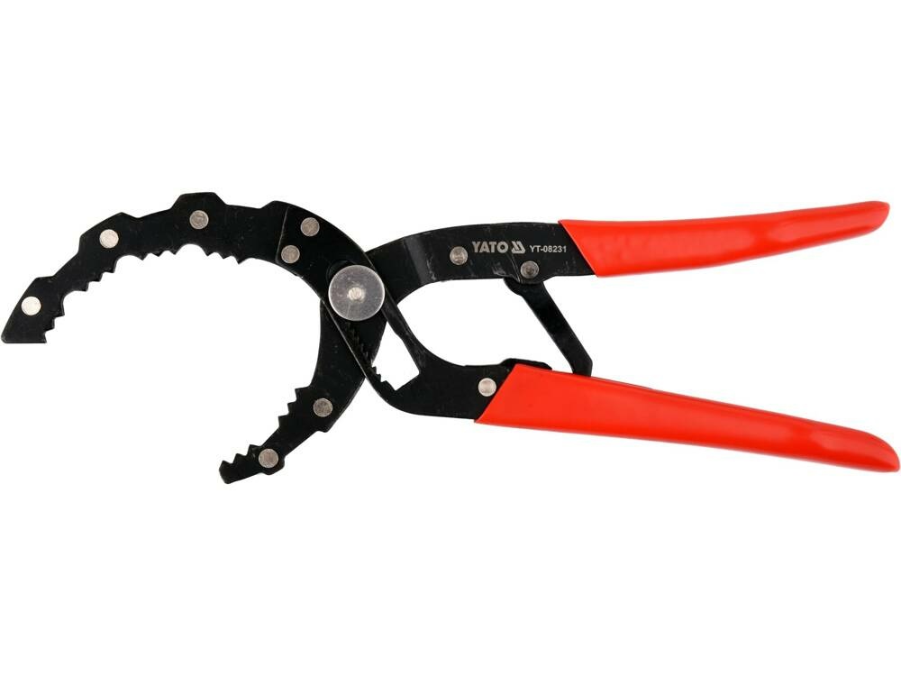 Yato Pinza per Filtro Olio Professionale Autoregolante Ø 60-120 mm con Manici Antiscivolo - Lunghezza 280 mm