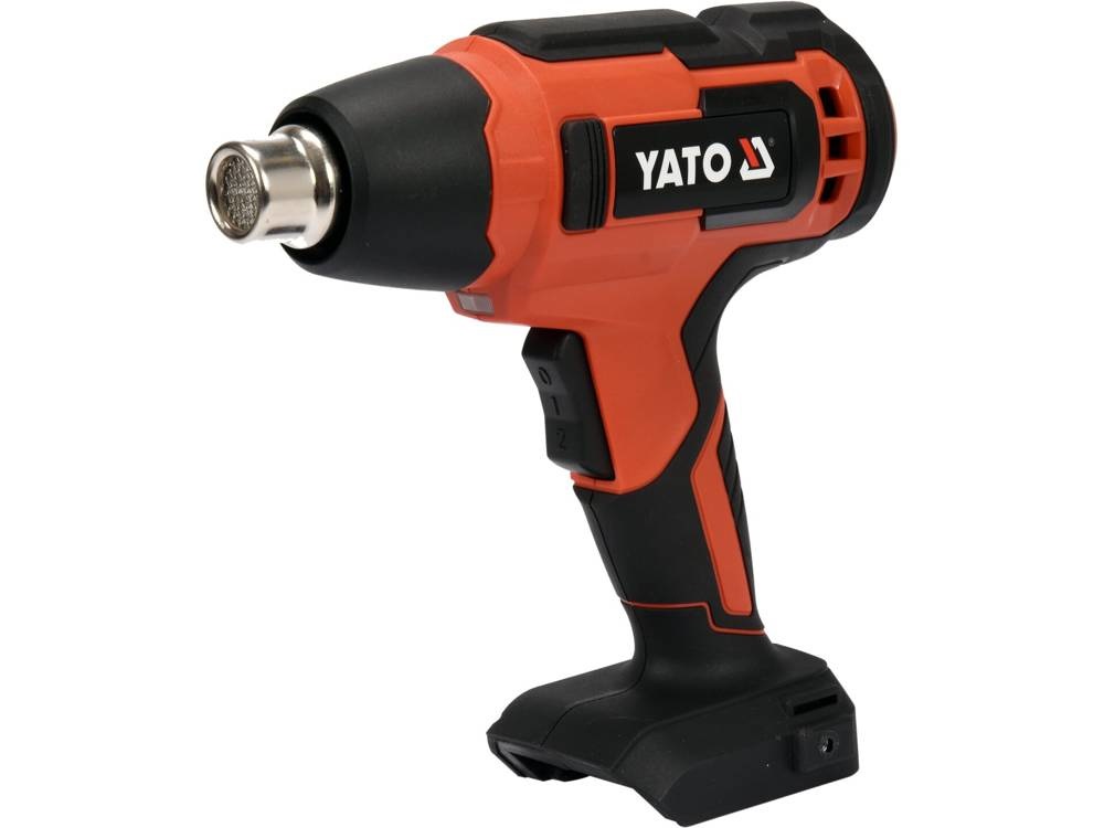 YATO YT-82285 - Pistola Termica 250W con Impugnatura a Pistola, 100 l/min, 550°C, Nero e Rosso