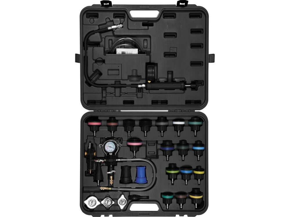 YATO YT-06721 Kit Tester Pressione Sistema Raffreddamento - Compatibile con vari veicoli