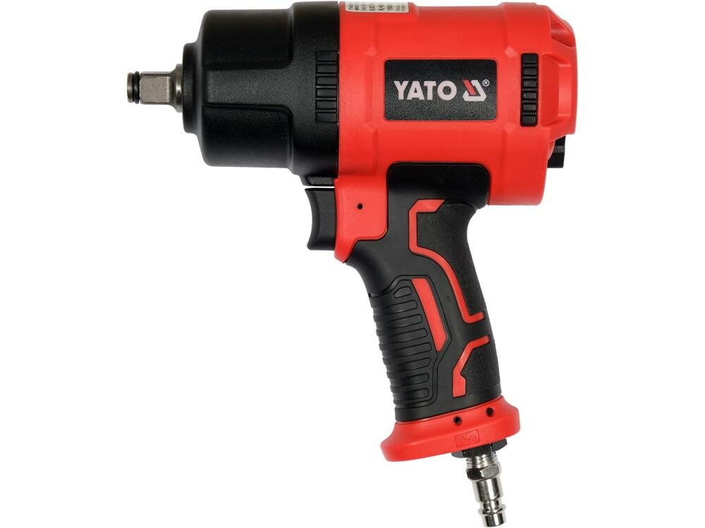 YATO Avvitatore Pneumatico 1/2'' 1560Nm con Meccanismo Twin Hammer e Impugnatura Ergonomica