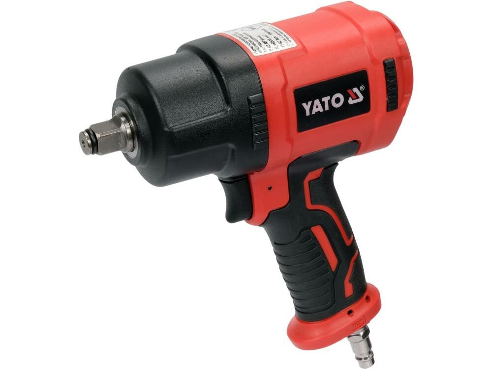 YATO Avvitatore Pneumatico 1/2'' 1560Nm con Meccanismo Twin Hammer e Impugnatura Ergonomica