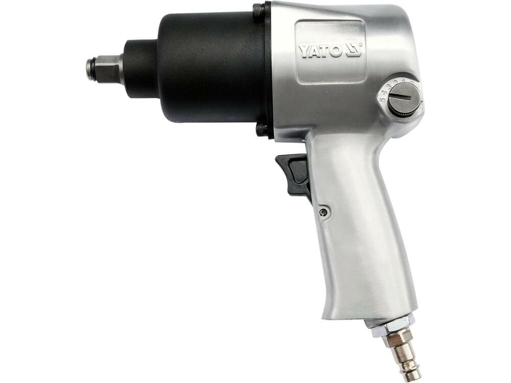 Yato YT-09511 - Chiave a Bussola Pneumatica 1/2'' 550 Nm con Meccanismo TWIN HAMER