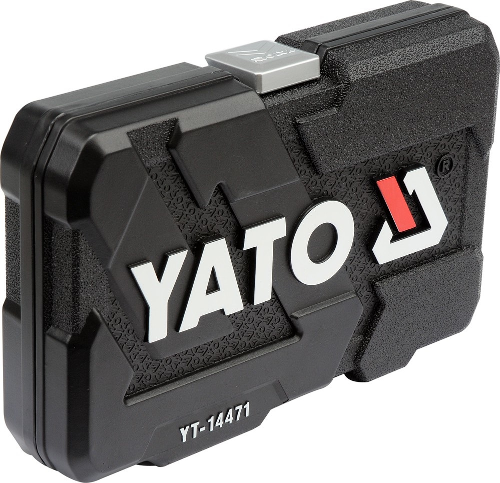 YATO Set di Utensili da 1/4 - 38 Pezzi, Acciaio CrV, Cricchetto a 72 Denti, Ideale per Riparazioni