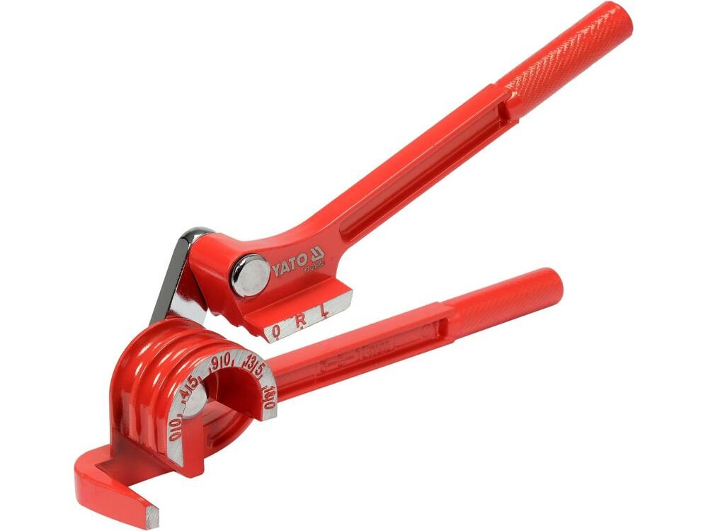 Yato YT-21840 - Strumento per piegare tubi da 6 a 10 mm - Barra armatura curvatrice singola